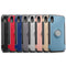 Magnetic 360 Degrees Rotation Ring Armor Protective Case for iPhone XR(Black)