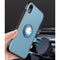Magnetic 360 Degrees Rotation Ring Armor Protective Case for iPhone XR(Black)