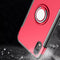 Magnetic 360 Degrees Rotation Ring Armor Protective Case for iPhone XR(Black)