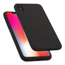 360 Degrees Full Coverage Detachable PC Case with Tempered Glass Film for iPhone XS (Black)