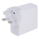 A3P 3A Max Output USB-C / Type-C + QC3.0 + Dual USB 4 Ports Wall Travel Charger, UK Plug