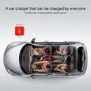 Original Lenovo HC06 2.4A Output 5 USB Ports Car Charger (Black)