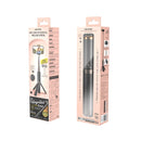 WK WT-P12 Folding Integrated Remote Control Live Broadcast Tripod Bluetooth Selfie Stick (White)