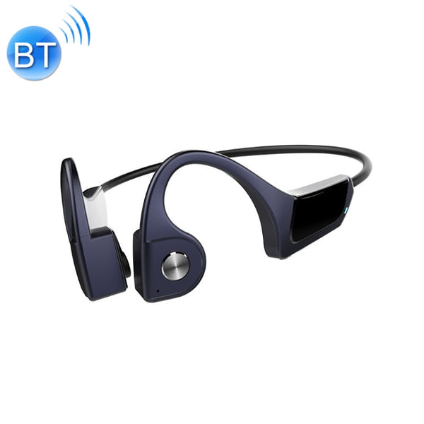 F806 Bluetooth 4.1 Bone Conduction Stereo Bluetooth Earphone(Blue)