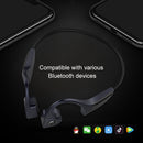 F806 Bluetooth 4.1 Bone Conduction Stereo Bluetooth Earphone(Blue)