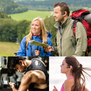 F808 Bluetooth 5.0 Waterproof Bone Conduction Sport Bluetooth Earphone(Blue)