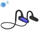F808 Bluetooth 5.0 Waterproof Bone Conduction Sport Bluetooth Earphone(Blue)