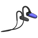 F808 Bluetooth 5.0 Waterproof Bone Conduction Sport Bluetooth Earphone(Blue)