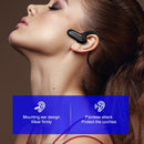 F808 Bluetooth 5.0 Waterproof Bone Conduction Sport Bluetooth Earphone(Blue)