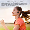 F808 Bluetooth 5.0 Waterproof Bone Conduction Sport Bluetooth Earphone(Blue)