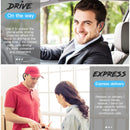 Q10 Bluetooth 5.0 Binaural Intelligent Noise Cancelling Bluetooth Earphone(Black)