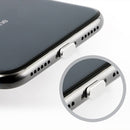 Universal 8 Pin Charging Port Metal Anti-Dust Plug for iPhone(Red)