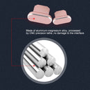 Universal 8 Pin Charging Port Metal Anti-Dust Plug for iPhone(Space Silver)