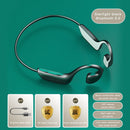 G100 Bluetooth 5.0 Wireless Ear-mounted Sports Waterproof Bone Conduction Earphone (Black)