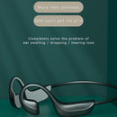 G100 Bluetooth 5.0 Wireless Ear-mounted Sports Waterproof Bone Conduction Earphone (Black)