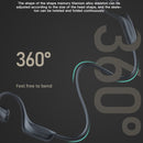 G100 Bluetooth 5.0 Wireless Ear-mounted Sports Waterproof Bone Conduction Earphone (Black)