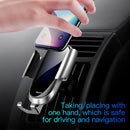 Baseus SUYL-WL03 Future Gravity Car Mount Phone Holder, For iPhone, Galaxy, Huawei, Xiaomi, HTC, Sony and Other Smartphones Between 4.0-6.0 inches(Blue)