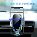 Baseus SUYL-WL0S Future Gravity Car Mount Phone Holder, For iPhone, Galaxy, Huawei, Xiaomi, HTC, Sony and Other Smartphones Between 4.0-6.0 inches(Silver)
