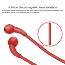 Neck-mounted Air Conduction Bluetooth Earphone with Magnetic Buckle, Support Call Vibration & Hands-free Calling & Battery Display & Multi-point Connection(Black)