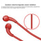 Neck-mounted Air Conduction Bluetooth Earphone with Magnetic Buckle, Support Call Vibration & Hands-free Calling & Battery Display & Multi-point Connection(Black)