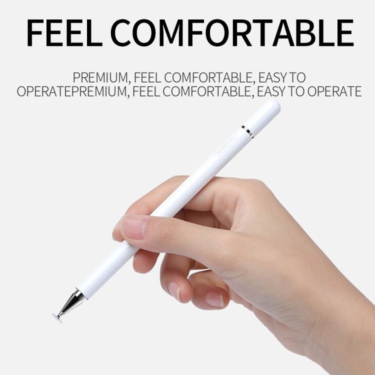 JOYROOM JR-BP560 Excellent Series Portable Universal Passive Disc Head Capacitive Pen with Replaceable Refill(Black)