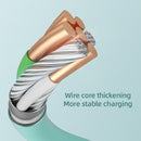 JOYROOM S-1224N2 1.2m 2.4A USB to 8 Pin Silicone Data Sync Charge Cable for iPhone, iPad(Purple)
