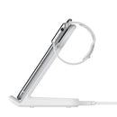 F11 Vertical Magnetic Wireless Charger for QI Charging Standard Mobile Phones & Apple Watch Series (White)