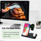W30 QI Vertical Wireless Charger for Mobile Phones & Apple Watches & AirPods & Apple Pencil, with Adjustable Phone Stand (White)