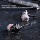 Bluetooth 5.1 Round Wire Neck-mounted Bluetooth Sports Earphone with Magnetic Function(Black)