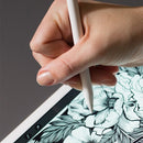 4 PCS Non-slip Mute Wear-resistant Nib Cover for Apple Pencil 1 / 2 (Mint Green)
