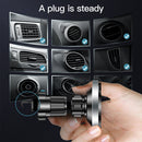 TOTU CACW-049 Rhinoceros Series Magsafe Car Air Outlet Vent Mount Clamp Holder 15W Fast Charging Qi Magnetic Wireless Charger For iPhone 12 Series(Black)