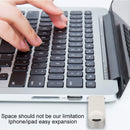 S29 3 in 1 128GB Micro USB 3.0 + USB-C / Type-C + 8 Pin Interface Metal Twister Flash Disk(Silver)