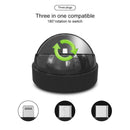 XBX-018 Multi-function 8 Pin + USB-C / Type-C + Micro USB 3 in 1 Phone Charging Holder Stand (Black)