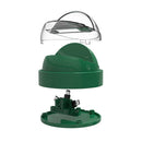 XBX-018 Multi-function 8 Pin + USB-C / Type-C + Micro USB 3 in 1 Phone Charging Holder Stand (Green)