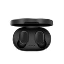 A6S IPX4 Waterproof Bluetooth 5.0 Wireless Bluetooth Earphone with Charging Box, Support for HD Calls & Siri & IOS Power Display(Black)