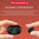 A6S IPX4 Waterproof Bluetooth 5.0 Wireless Bluetooth Earphone with Charging Box, Support for HD Calls & Siri & IOS Power Display(Black)