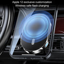 JJT-968 15W Max Output Magnetic Car Air Outlet Bracket Wireless Charger(Green)