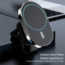 JJT-968 15W Max Output Magnetic Car Air Outlet Bracket Wireless Charger(Blue)