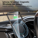 JJT-969 15W Max Output Magnetic Car Air Outlet Bracket Wireless Charger(Black)