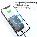 JJT-969 15W Max Output Magnetic Car Air Outlet Bracket Wireless Charger(Green)