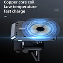 JJT-969 15W Max Output Magnetic Car Air Outlet Bracket Wireless Charger(White)