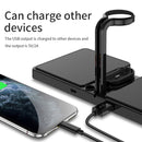 K04 4 in 1 10W Qi Standard Wireless Charger for Mobile Phones & iWatch & AirPods (White)