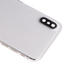 Battery Back Cover Assembly (with Side Keys & Loud Speaker & Motor & Camera Lens & Card Tray & Power Button + Volume Button + Charging Port + Signal Flex Cable & Wireless Charging Module) for iPhone XS(White)