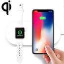 X10 Qi Standard Quick Wireless Charger 7.5W / 10W, For iPhone, Galaxy, Xiaomi, Google, LG, Watch and other QI Standard Smart Phones(White)