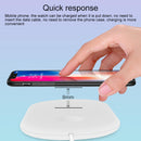 X10 Qi Standard Quick Wireless Charger 7.5W / 10W, For iPhone, Galaxy, Xiaomi, Google, LG, Watch and other QI Standard Smart Phones(White)