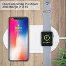 X10 Qi Standard Quick Wireless Charger 7.5W / 10W, For iPhone, Galaxy, Xiaomi, Google, LG, Watch and other QI Standard Smart Phones(White)