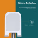 ROCK RPH0945 Adjustable 42 Degree Rotation ABS Stand Desktop Phone Tablet Holder (Black)