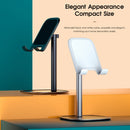 ROCK RPH0945 Adjustable 42 Degree Rotation ABS Stand Desktop Phone Tablet Holder (Black)