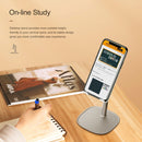 ROCK RPH0945 Adjustable 42 Degree Rotation ABS Stand Desktop Phone Tablet Holder (Black)