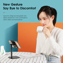 ROCK RPH0945 Adjustable 42 Degree Rotation ABS Stand Desktop Phone Tablet Holder (Black)